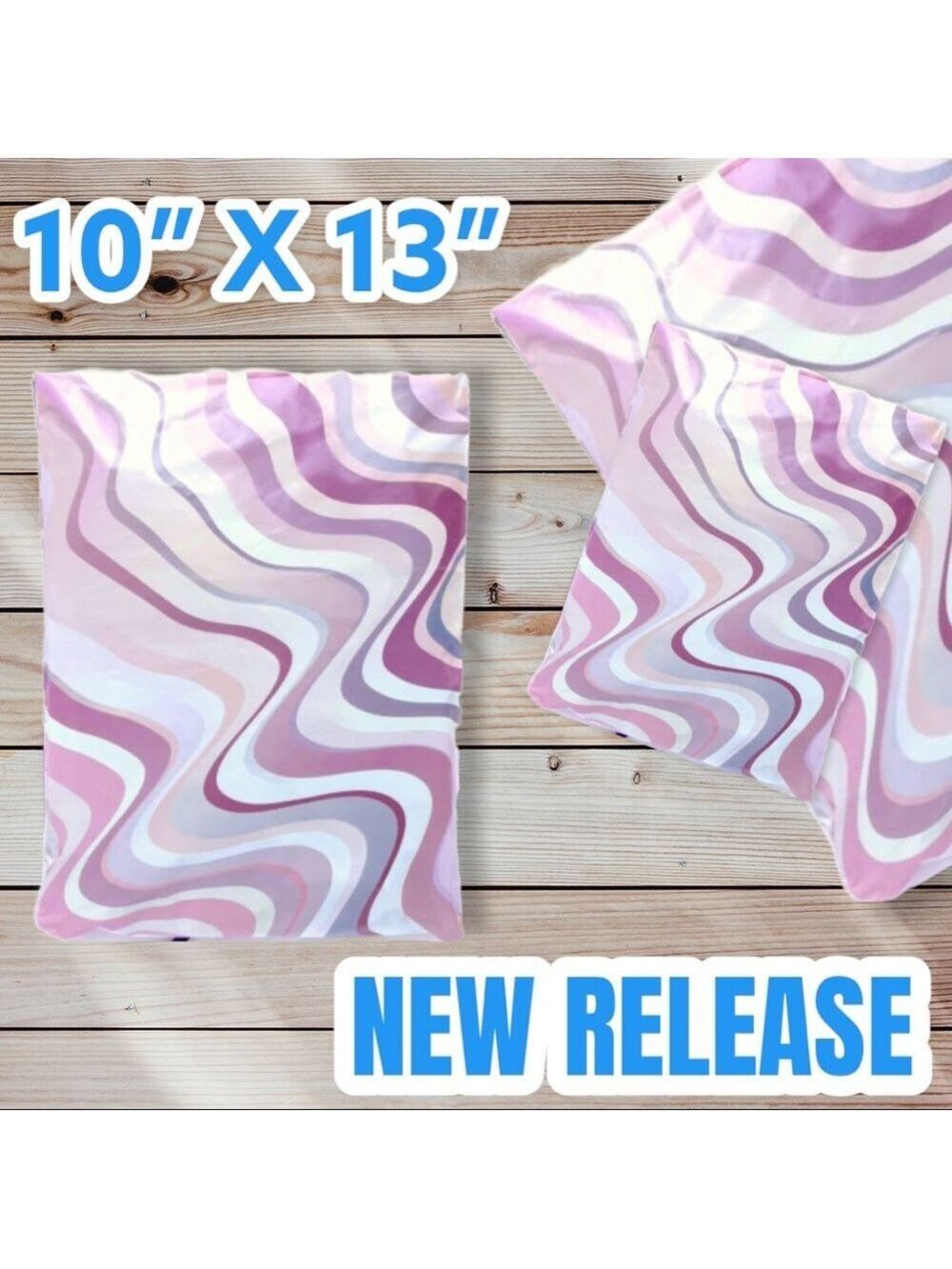 25 10X13 Poly Mailers Abstract Swirl PRICE IS FIRM HOST PICK - Picture 10 of 11